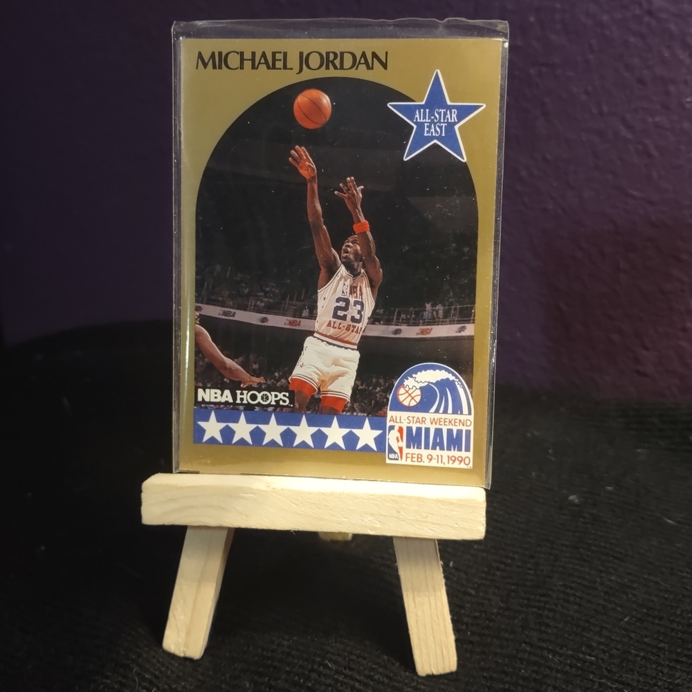 1990 NBA Hoops Michael Jordan #5
